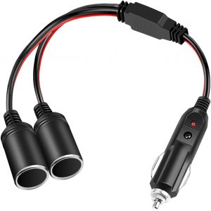 Charging cable for cigarette lighter
