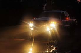 What do you risk in the event of faulty fog lights