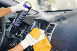 How to use a cleaner for car interior plastic?