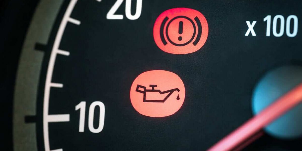 Signs of an oil pressure sensor malfunction