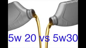 The difference between 5w-30 and 5w-20 oil