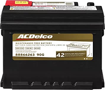 42-month warranty on ACDelco Gold (Professional) batteries