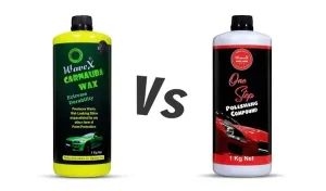 car polishing or waxing